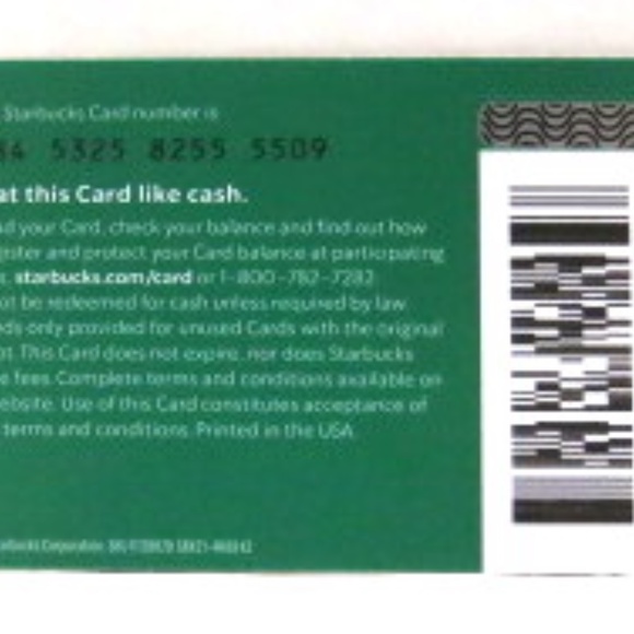 Starbucks 2020 Party Balloons Card NO VALUE - Picture 2 of 2